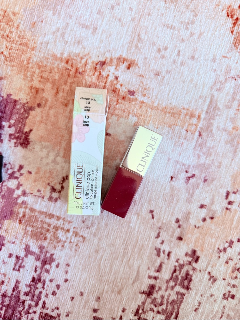 Clinique Pop Lip Colour + Primer — Love Pop (13) Deep Pink-Red